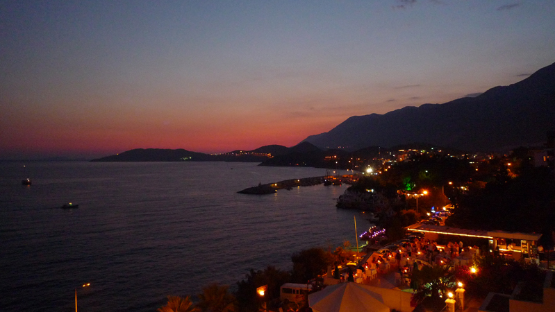 Kas Sunset View from Hotel (24)